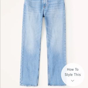 Ultra High Rise Ankle Straight Jeans curve love